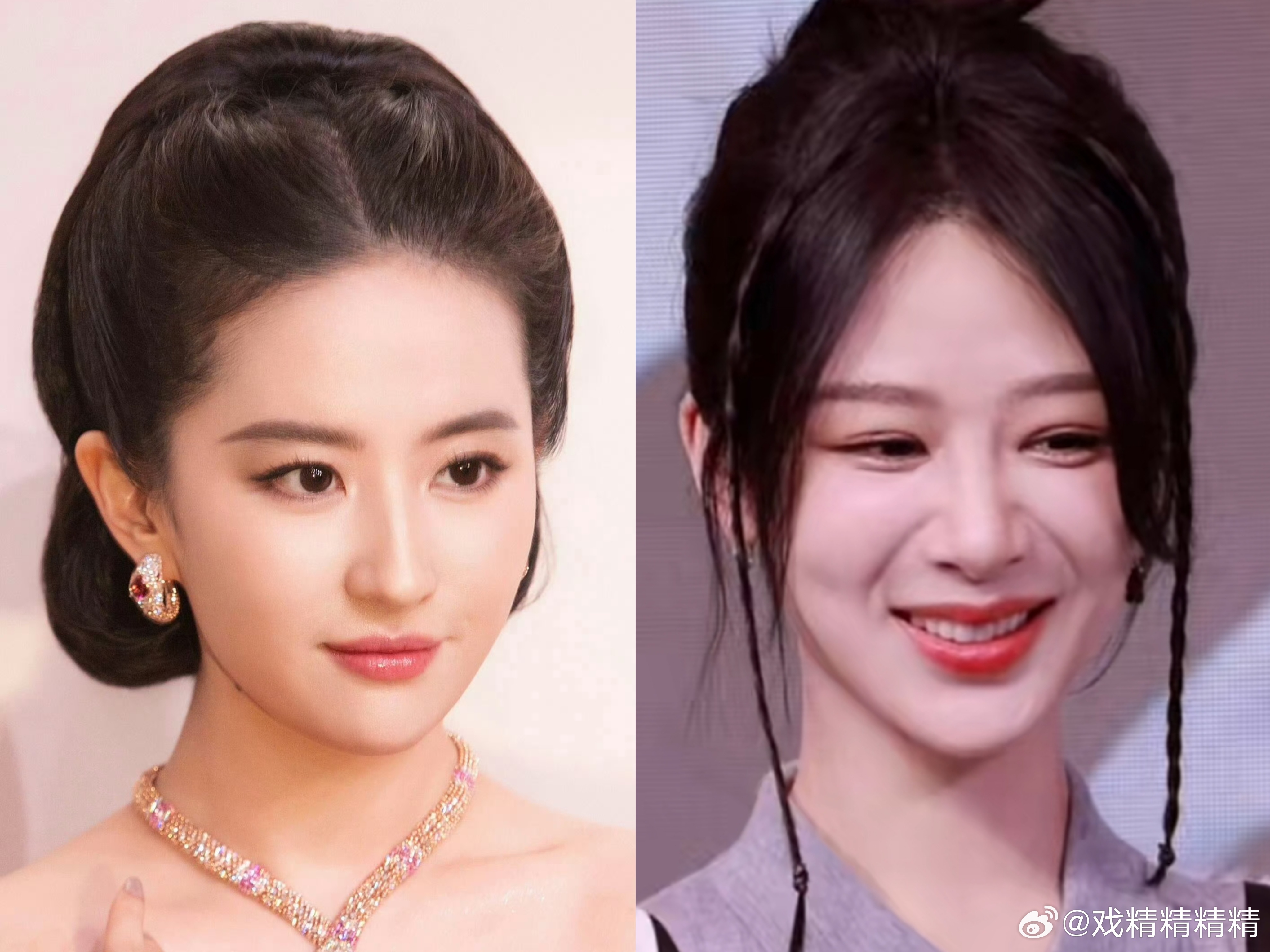 刘亦菲几乎没有法令纹快教教这位美女怎么把法令纹去掉吧？法令纹真的很显老啊！ 