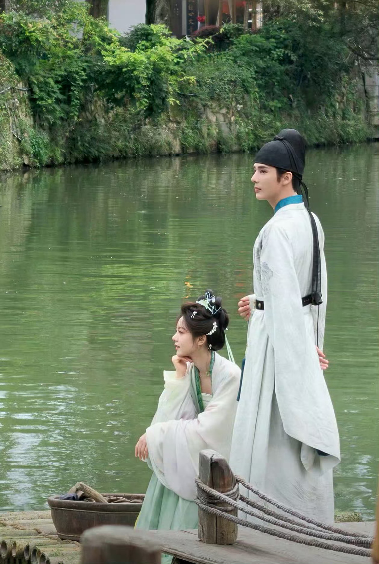 太有江南味了，男帅女美，还好🐊没演  一念江南热度王安宇 赵今麦 