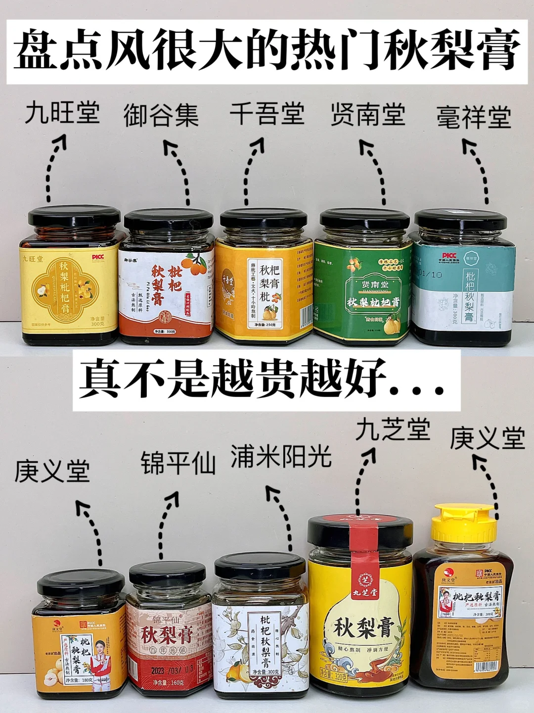 多年经验才敢说！这些秋梨膏好喝不踩雷！