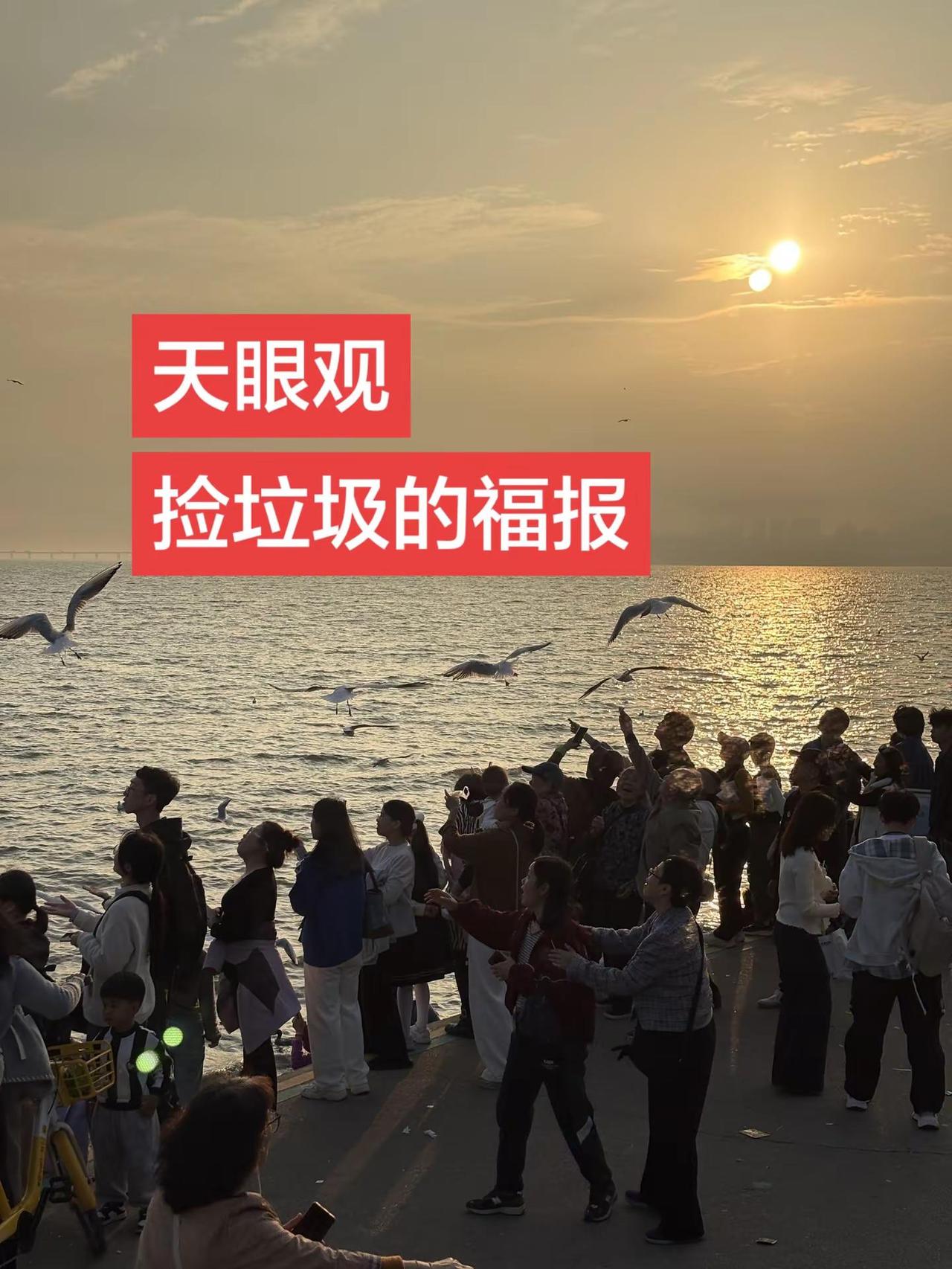 捡垃圾的福报