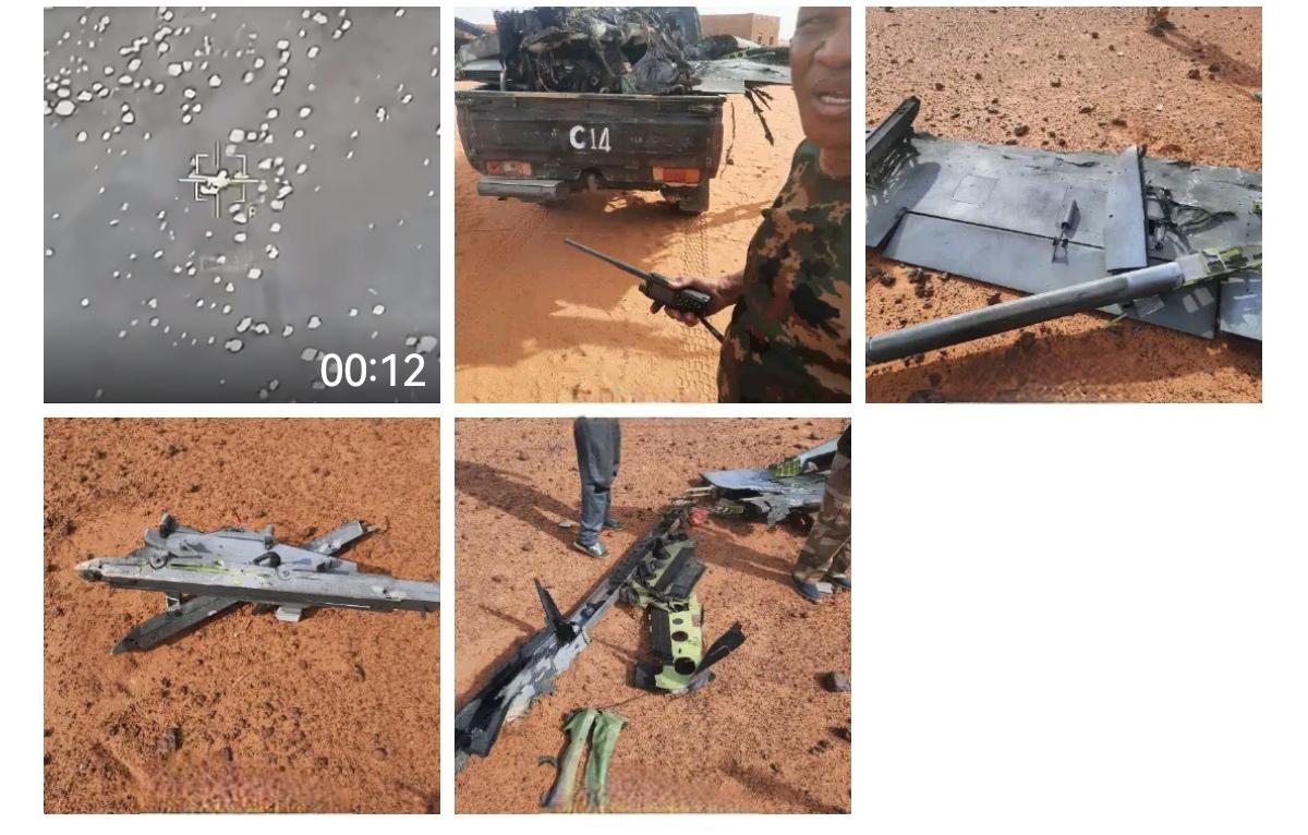 苏丹政府军再次使用土耳其制造的AKINCI大型察打无人机发射空对空导弹击落阿联酋
