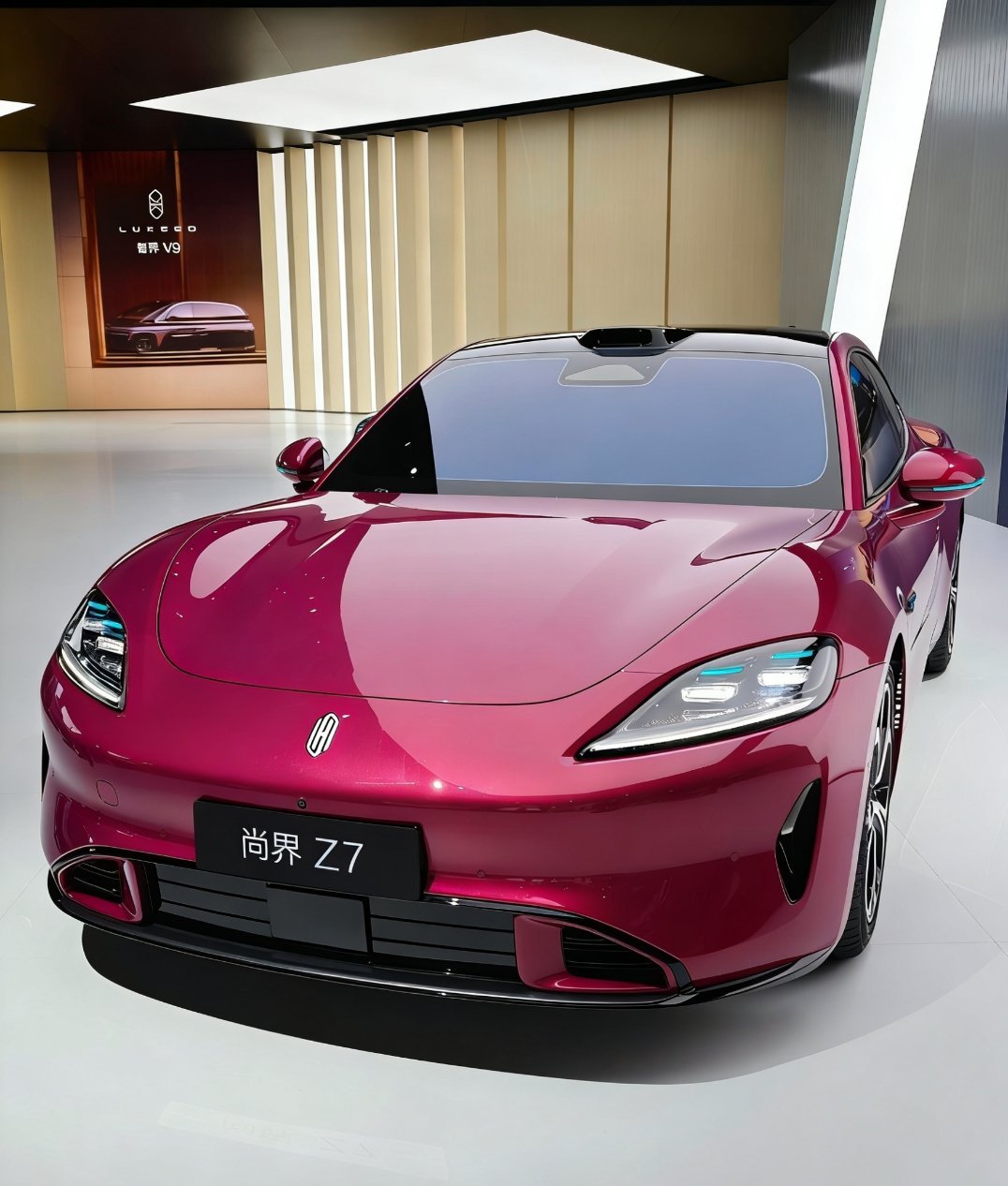 尚界Z7系列的车型是真的好看啊，怪不得三个小时就能小定18000科技数码智驾数码