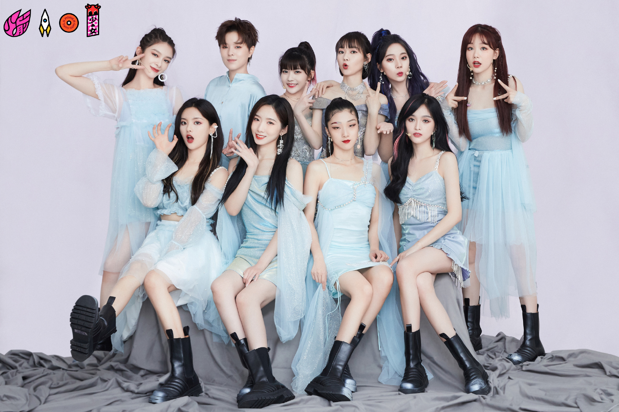 火箭少女101  妈呀初代女团合体了[泪]是谁梦回了 