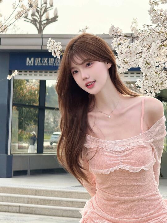樱花树下站谁都美🌸来武汉拍樱花啦