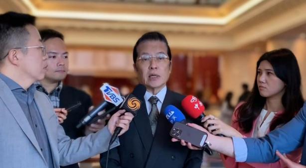 国民党副主席张荣恭发表声明，
4月11日，中国国民党主席郑丽文目前正在大陆访问，