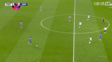 半场补时连进2球！萨尔单刀破门半场双响，水晶宫3-1十人热刺！