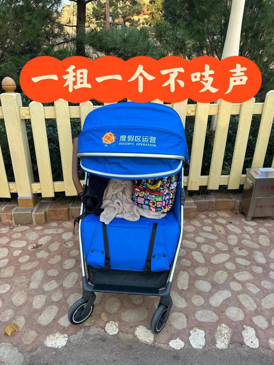迪士尼这个童车你就租吧！真服了