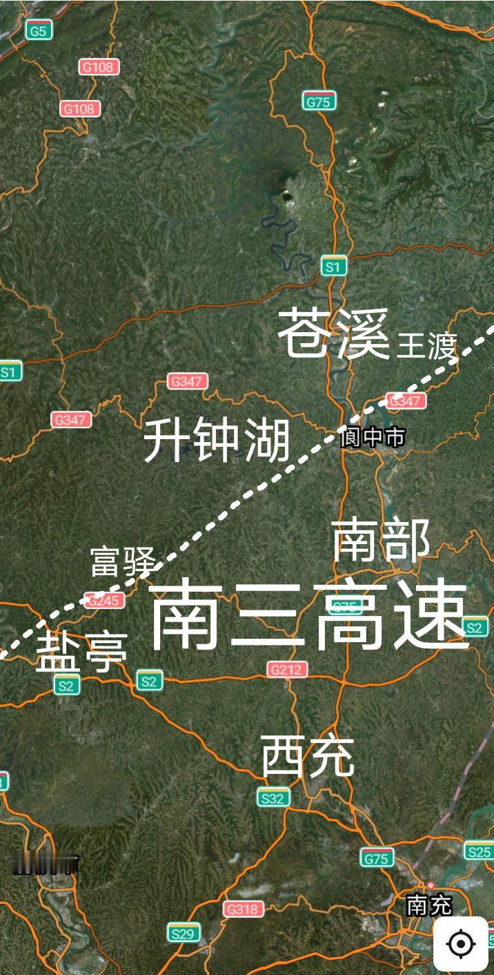 好消息，巴中南江途经南充阆中至绵阳三台的南三高速全线首桩(东河特大桥)已经浇筑完