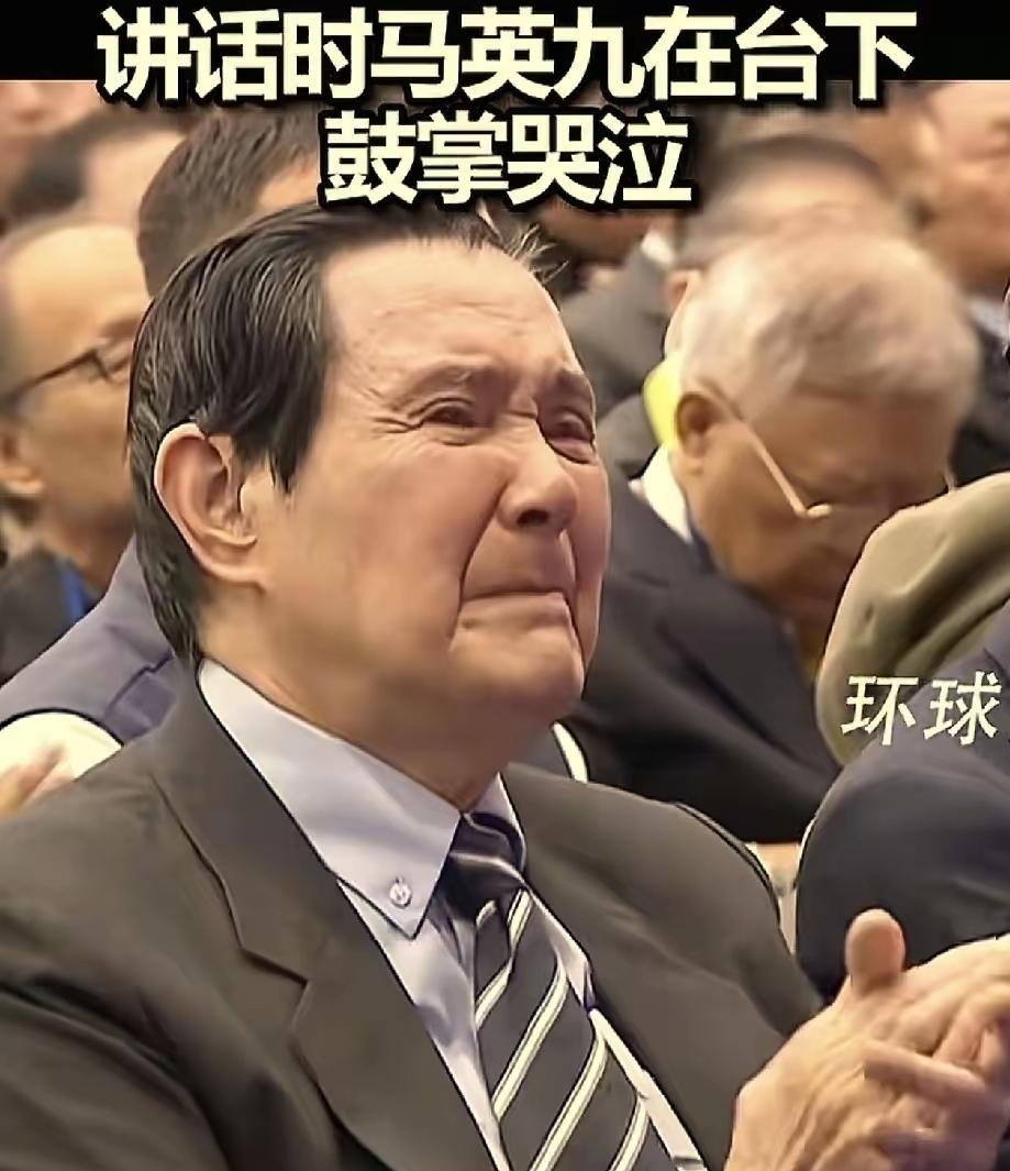 有网友说
马英九今天哭成那样
实在让人意外

这些年国民党被民进党压得抬不起头，