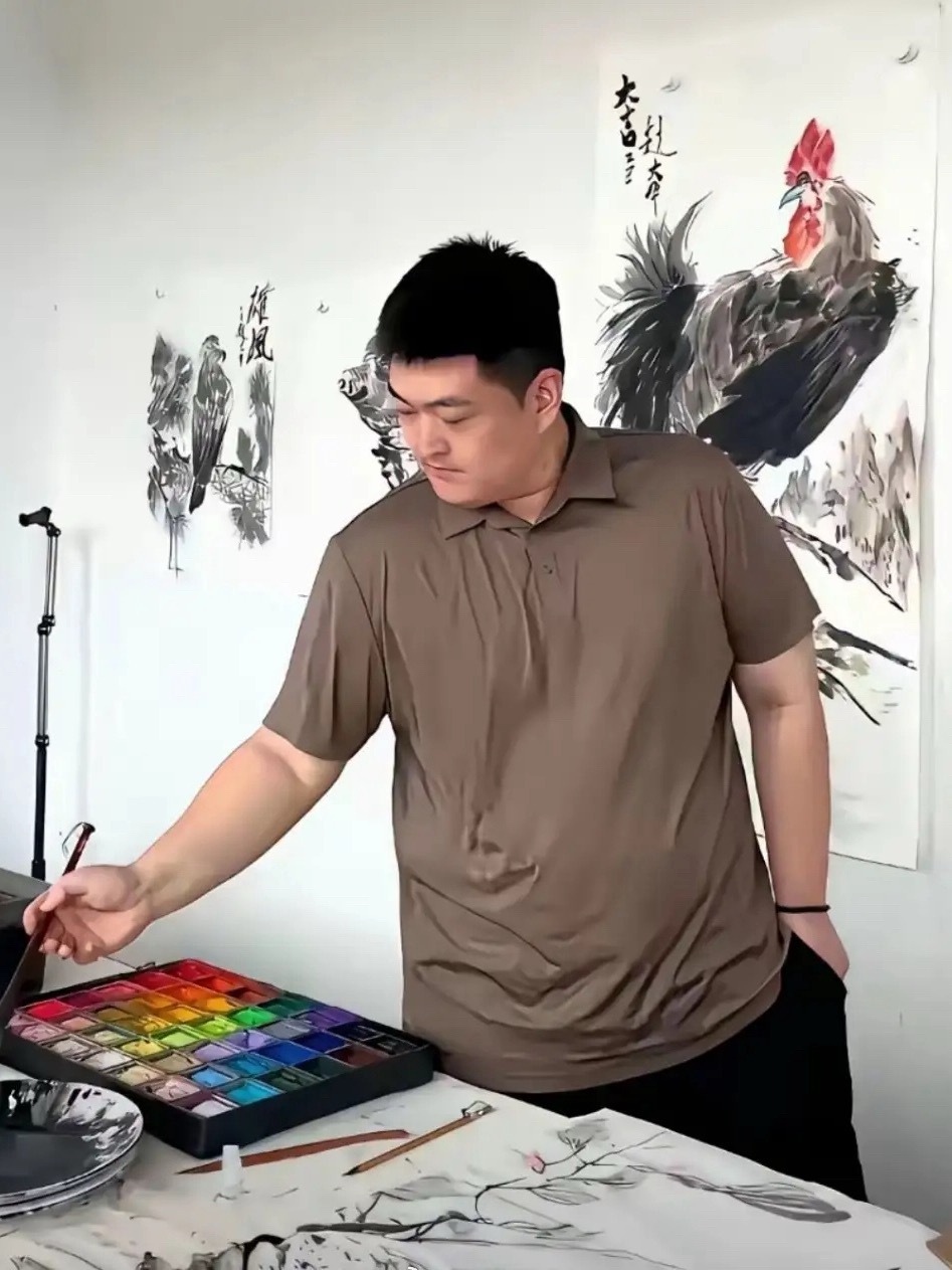 这个居然是赵本山的儿子？这绘画水准，可以跟王诗龄拼一拼。 