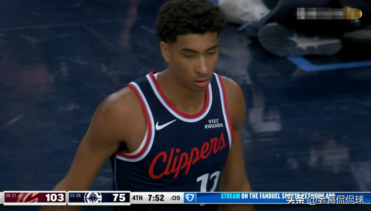 火箭小将克里斯蒂真是给机会不中用！今天快船在主场以91：124惨败于骑士，本场比