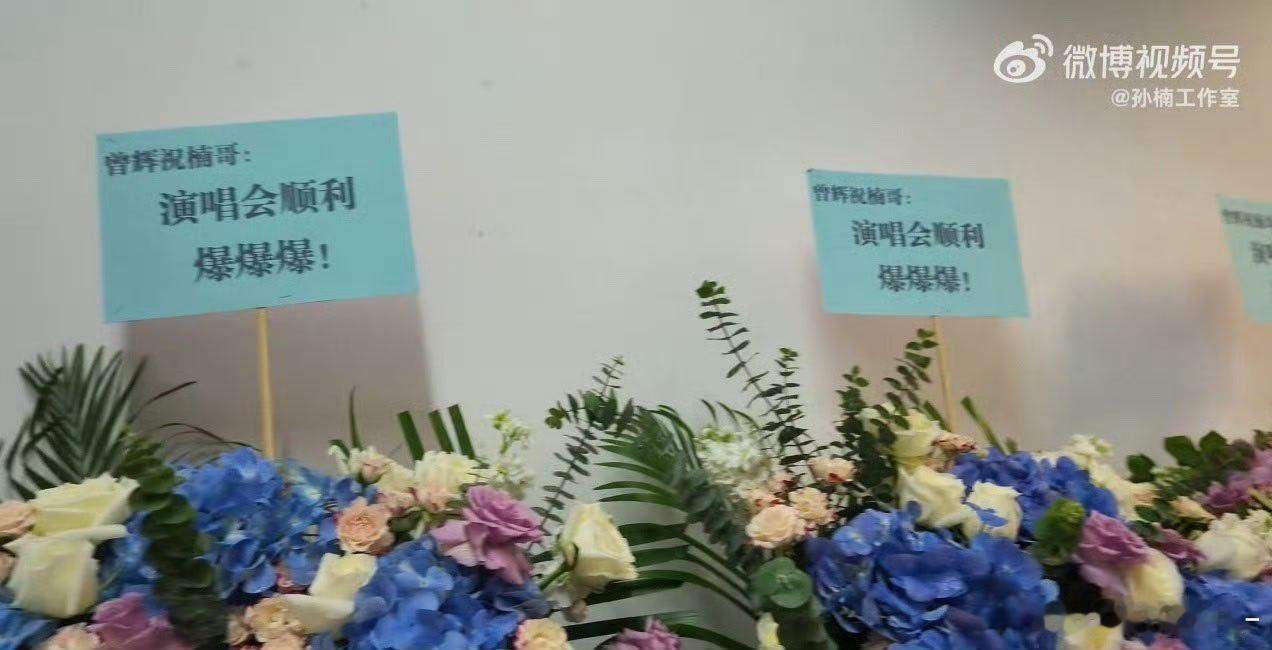 披荆斩棘哥哥们为孙楠演唱会送花篮披哥全员为孙楠演唱会送花篮  披荆斩棘的哥哥们都