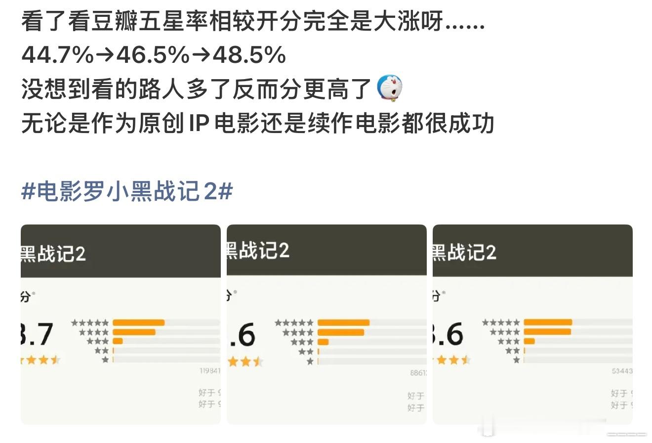 罗小黑战记2评分上涨 谁懂啊！罗小黑战记2评分飙到8.7，这含金量简直要闪瞎眼！