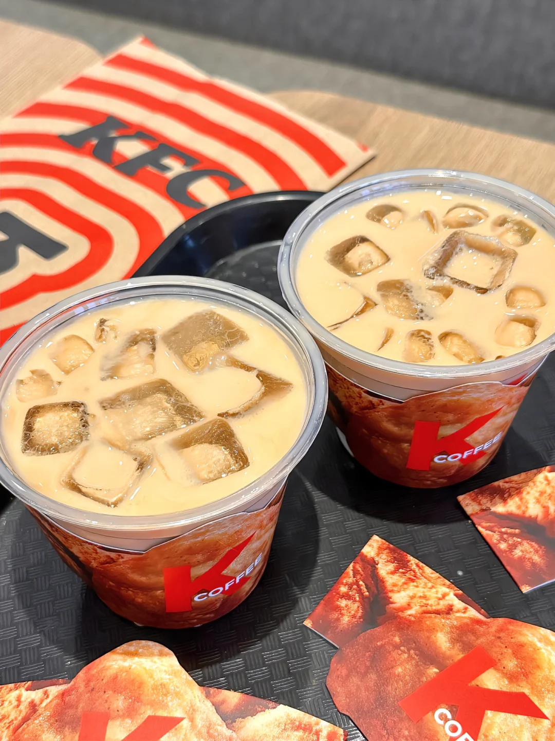 我的老天奶！！居然出了原味鸡拿铁？！