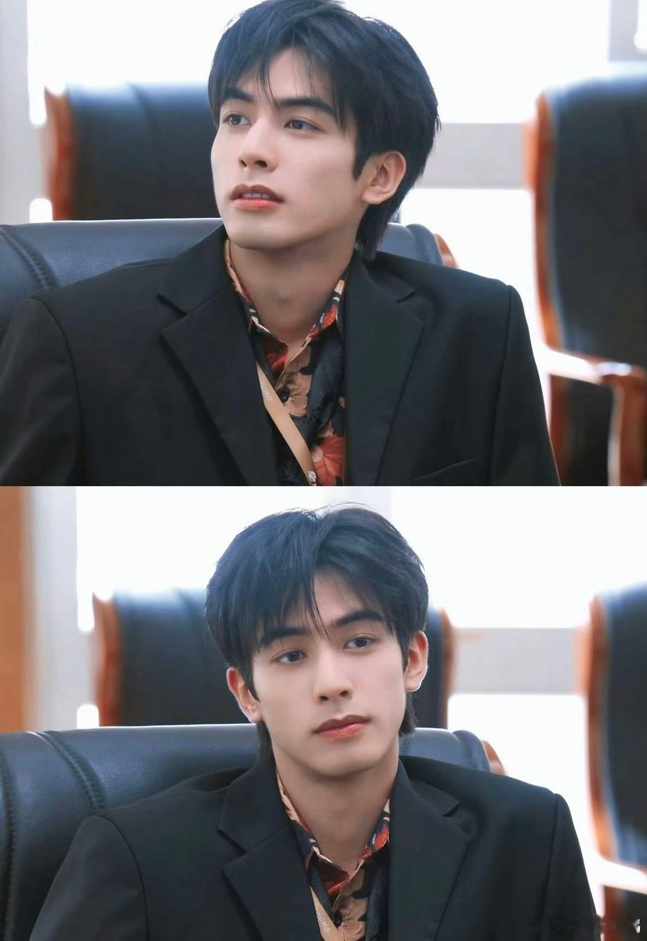 宋威龙下次我们就演这么坏的 这花衬衫穿出了雅痞的精髓！表面风流，内里却藏着狠戾，