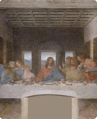 《最后的晚餐》
作为文艺复兴时期的杰出代表作，展现了列奥纳多·达芬奇在绘画技艺和