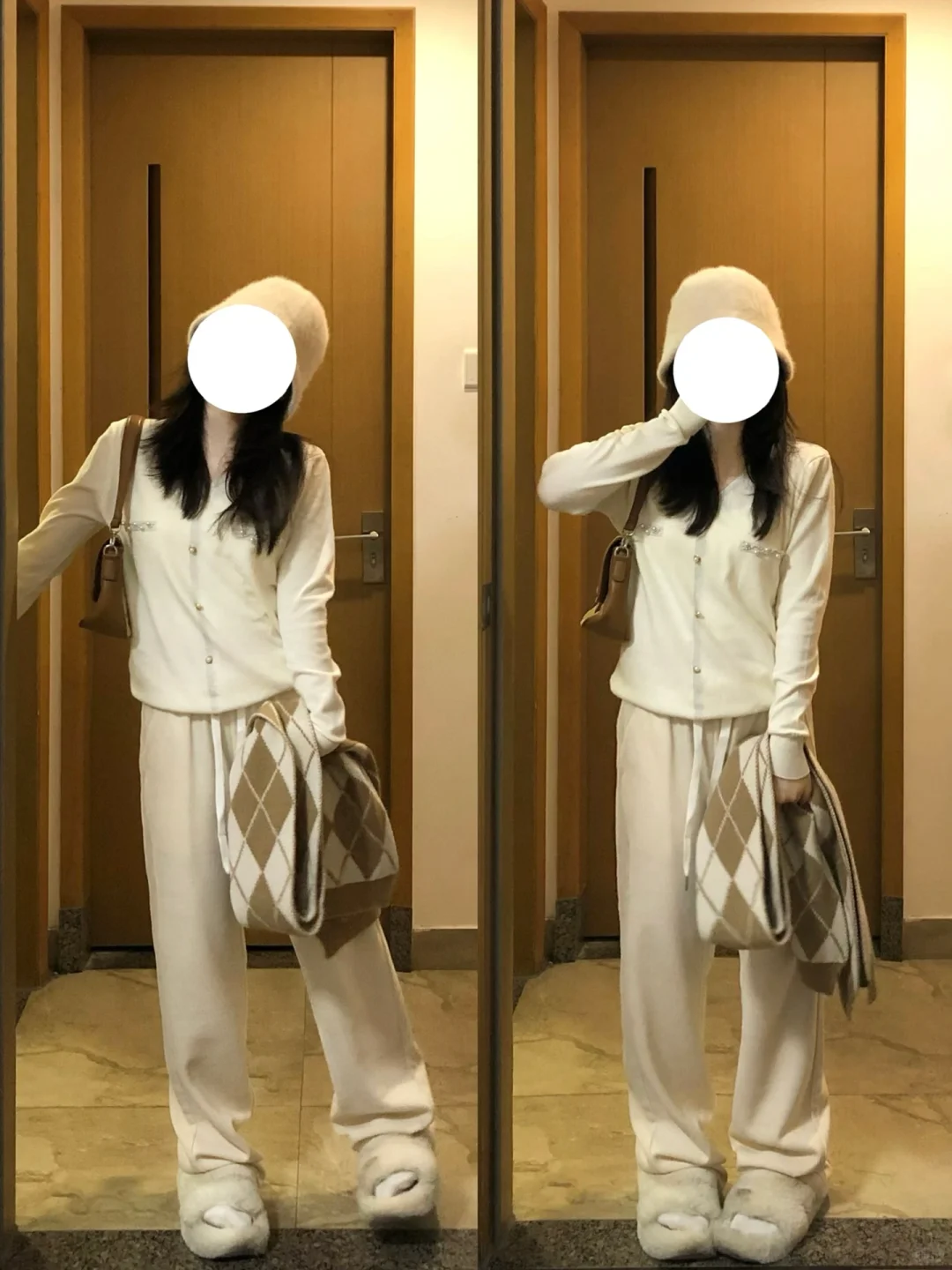 🤍干净简约早八穿搭