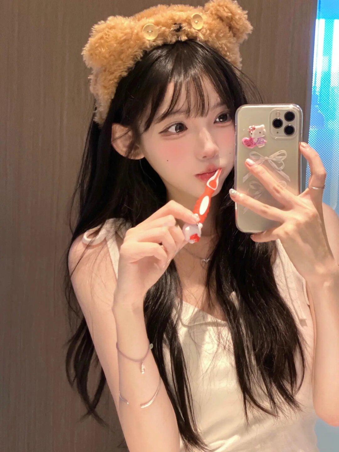 잘자요～（•͈ ₃ •͈