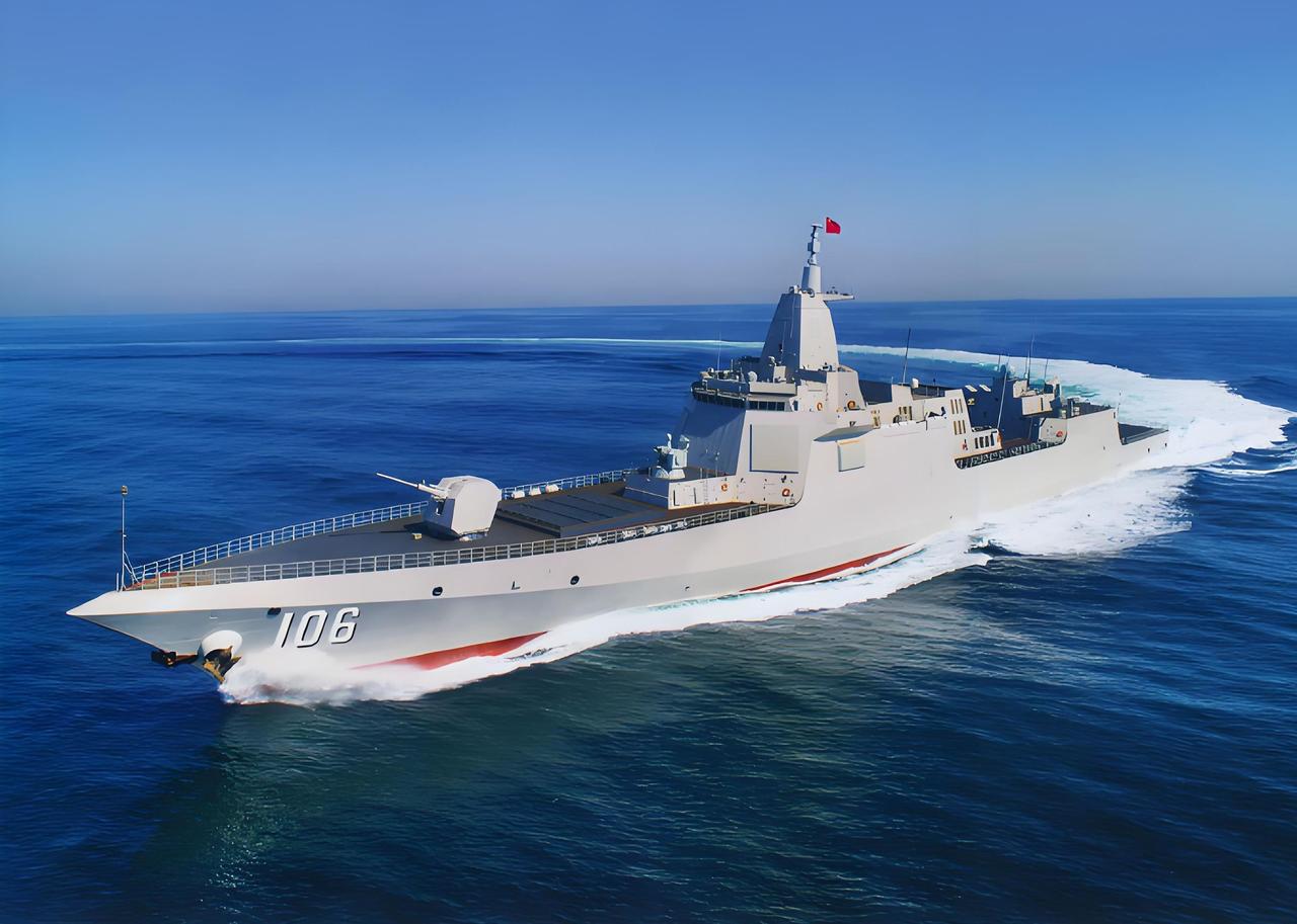 别说 10 艘 055 万吨大驱，就算把咱们海军半数先进舰艇别说 10 艘 05