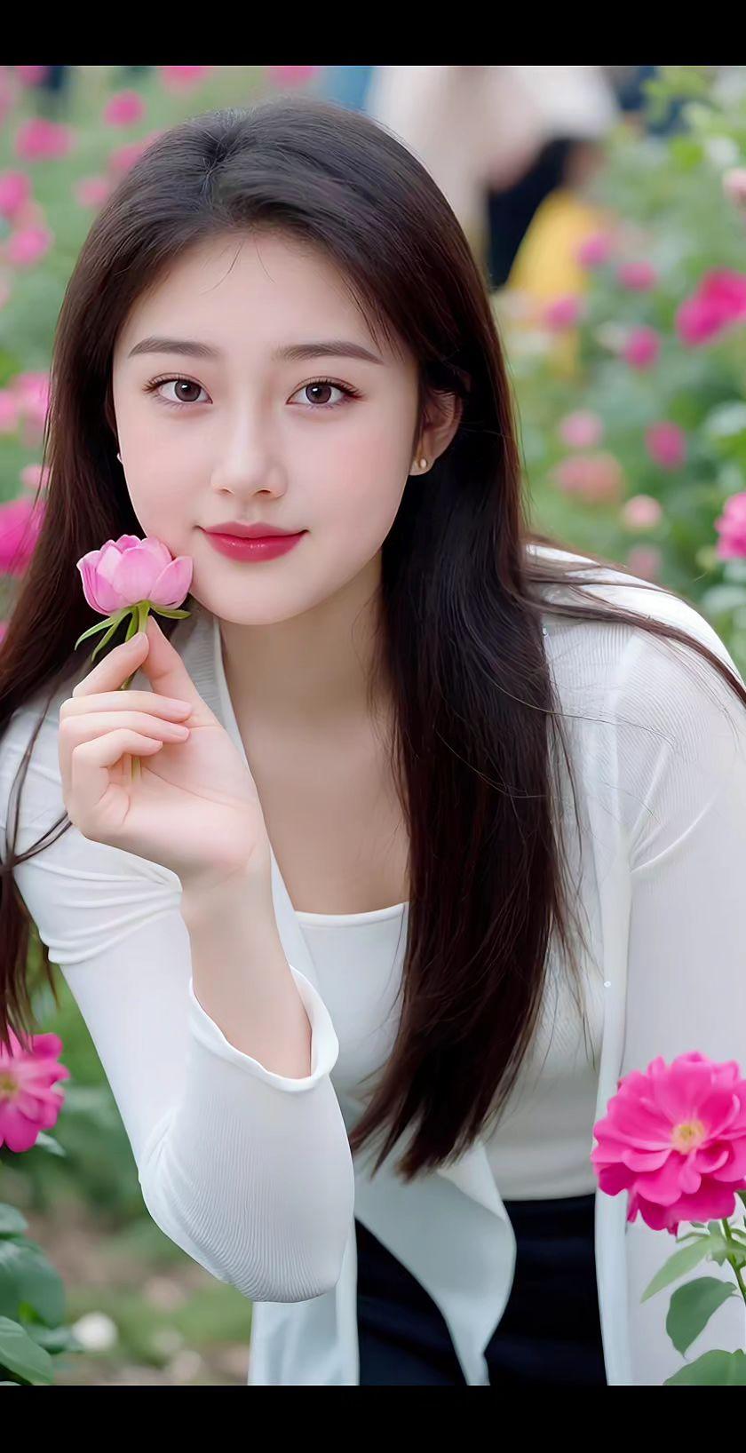 🌸好看还是我好看清纯甜美 简约穿搭 肤白貌美