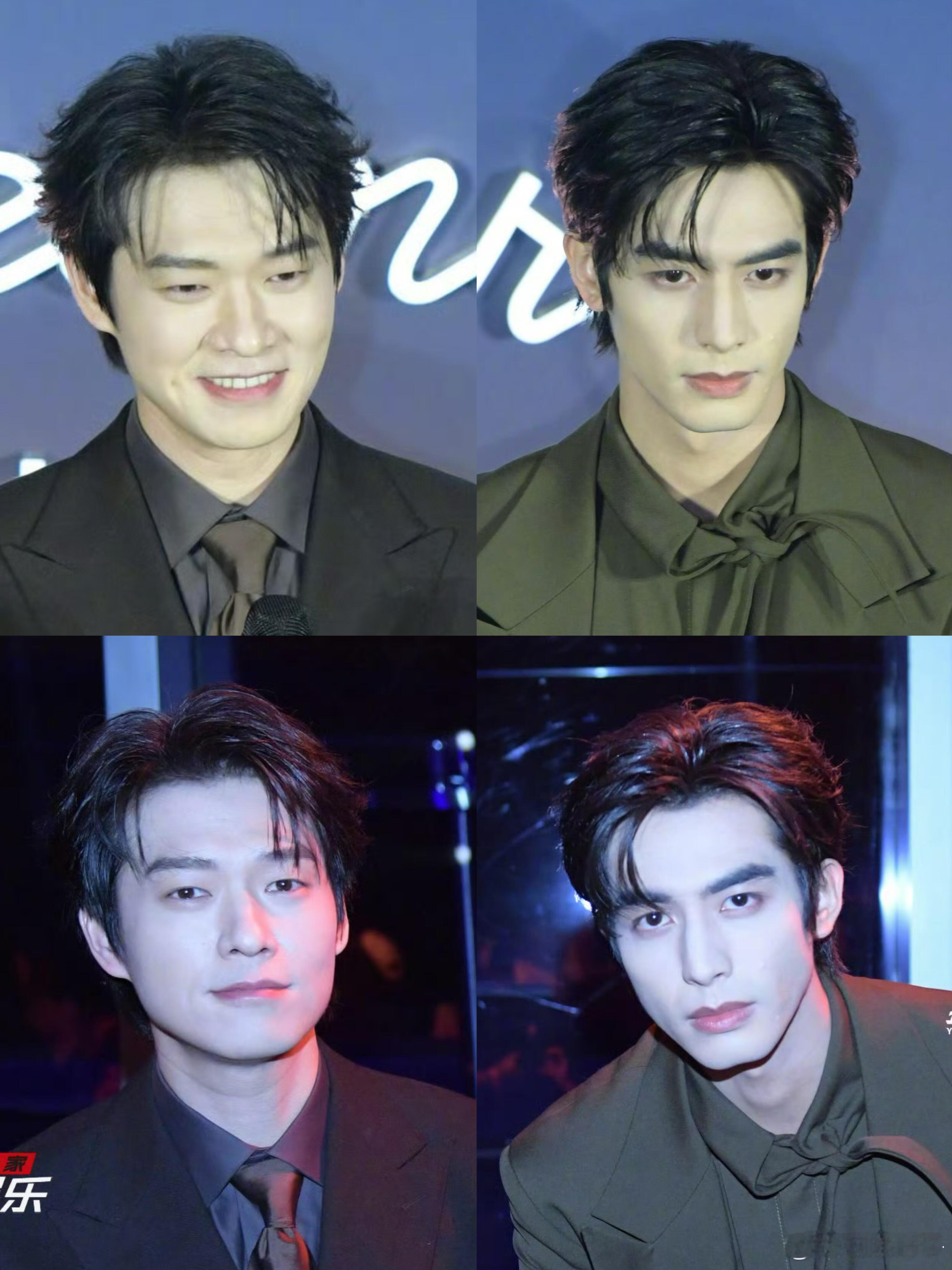 魏大勋宋威龙今晚品牌活动同框怼脸图🍠魏大勋｜宋威龙 