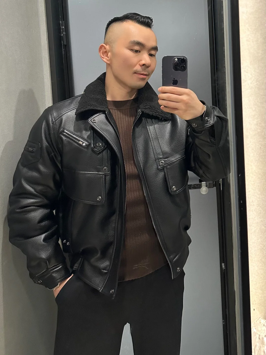 黑色穿搭才是男人的黑丝