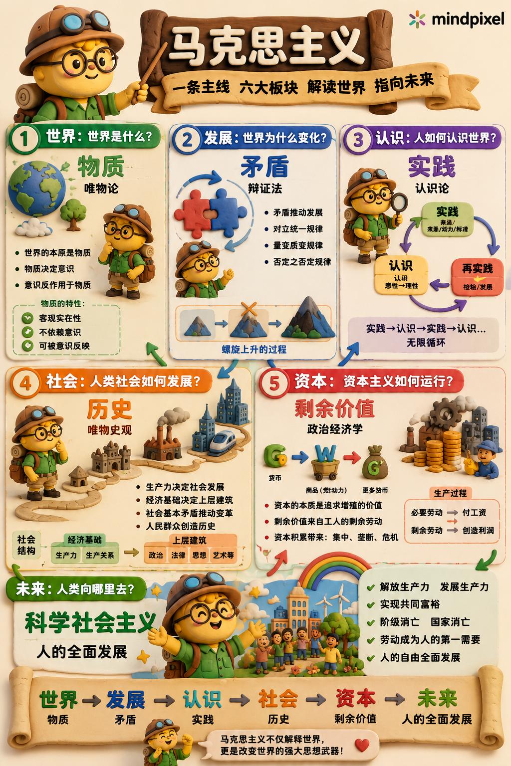 马克思主义基本原理图解，收藏好！