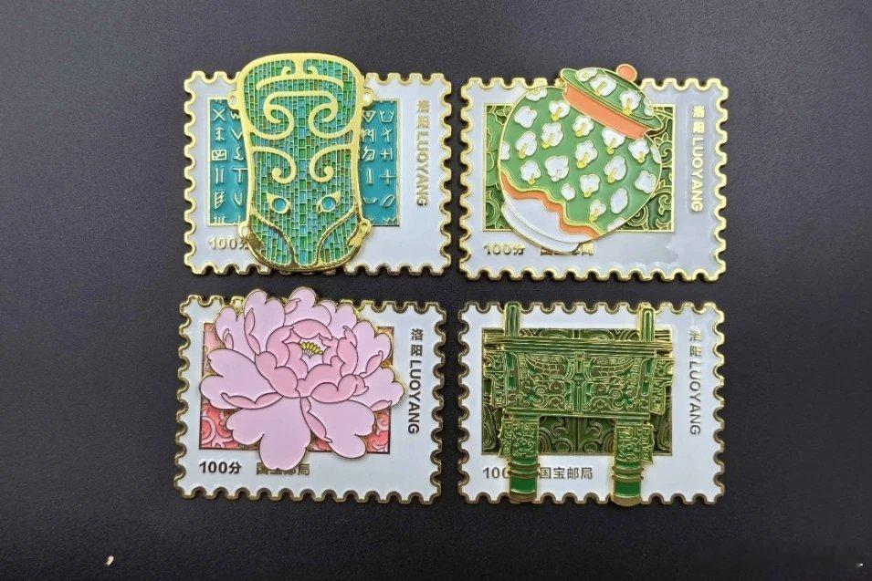 五一到洛阳赏牡丹花的同时，洛阳博物馆也要逛一逛，洛阳文物爆款冰箱贴记得带回家。用