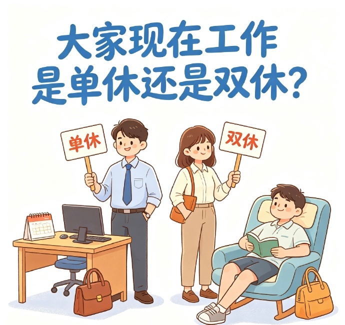 双休不一定是休周六周日拿快递变慢、点不到外卖来反对双休，这个逻辑根本站不住脚。双