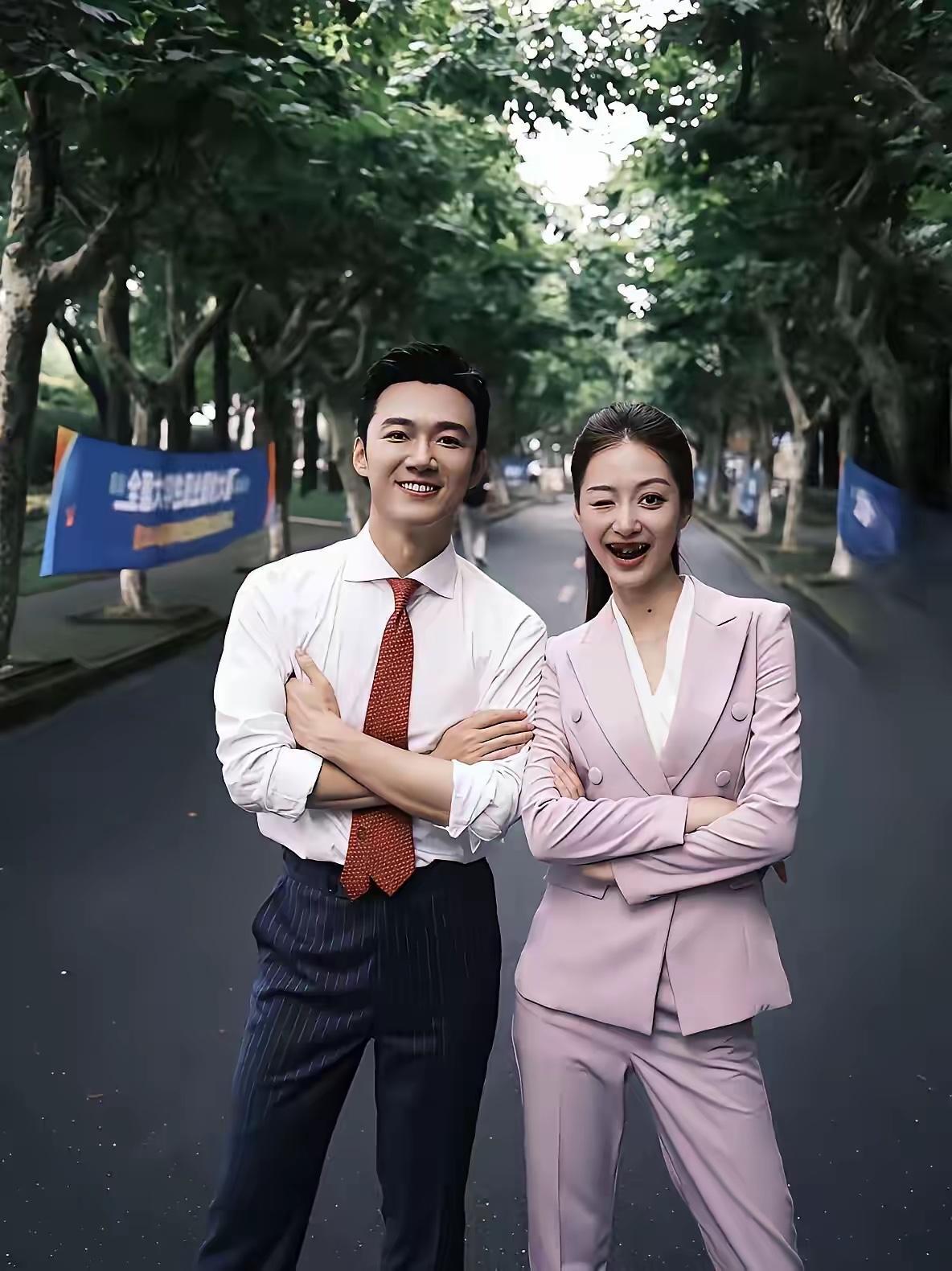 这一对，真养眼，一时想不起来名字了，他们是谁啊？太登对了。