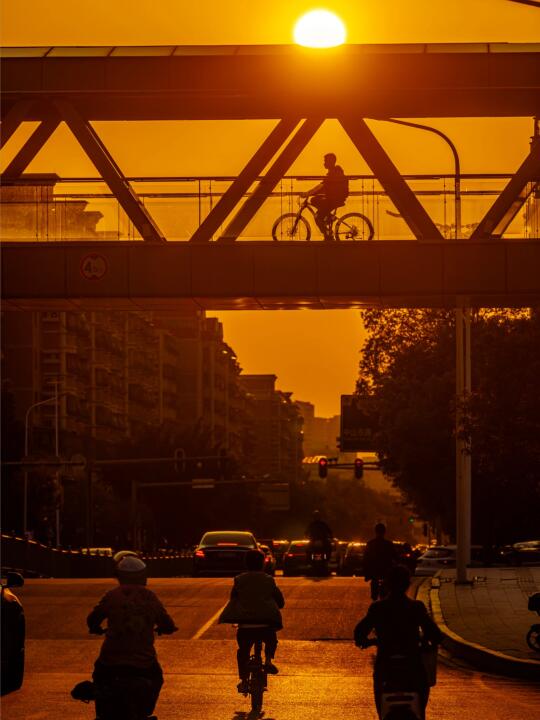 汕头日落大道放在整个中国都是相当炸裂的