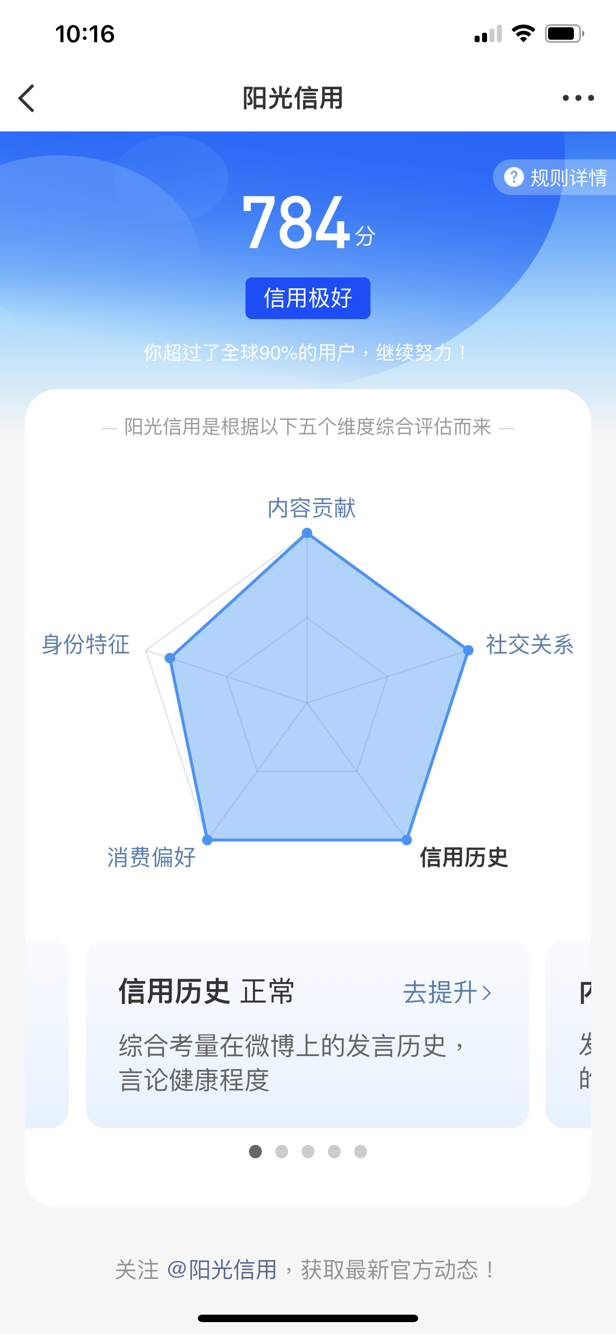 阳光信用你在784已经很久了什么时候可以动一动​​​