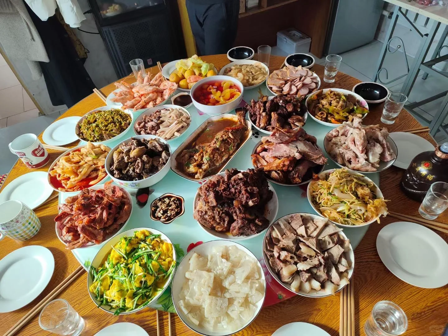 看看东北年夜饭