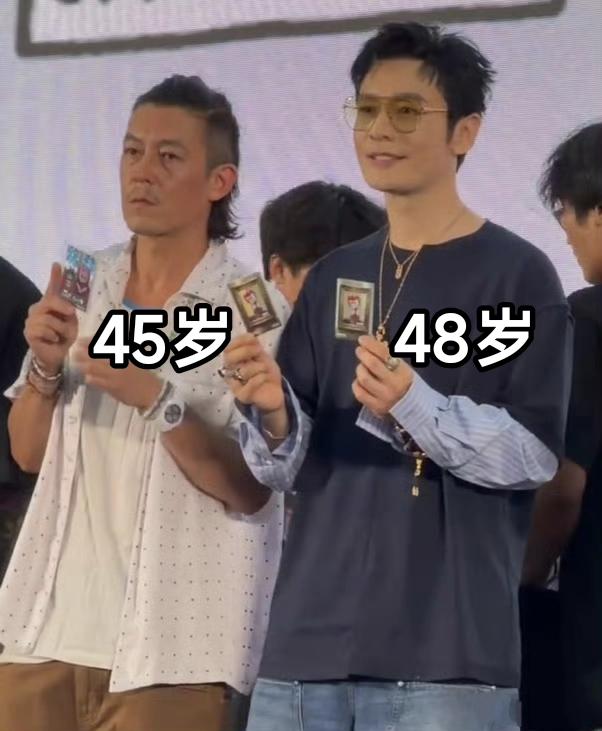 陈冠希和黄晓明，
两个相差3岁的人站在一起，
很好的诠释了，什么叫做原生态和做项