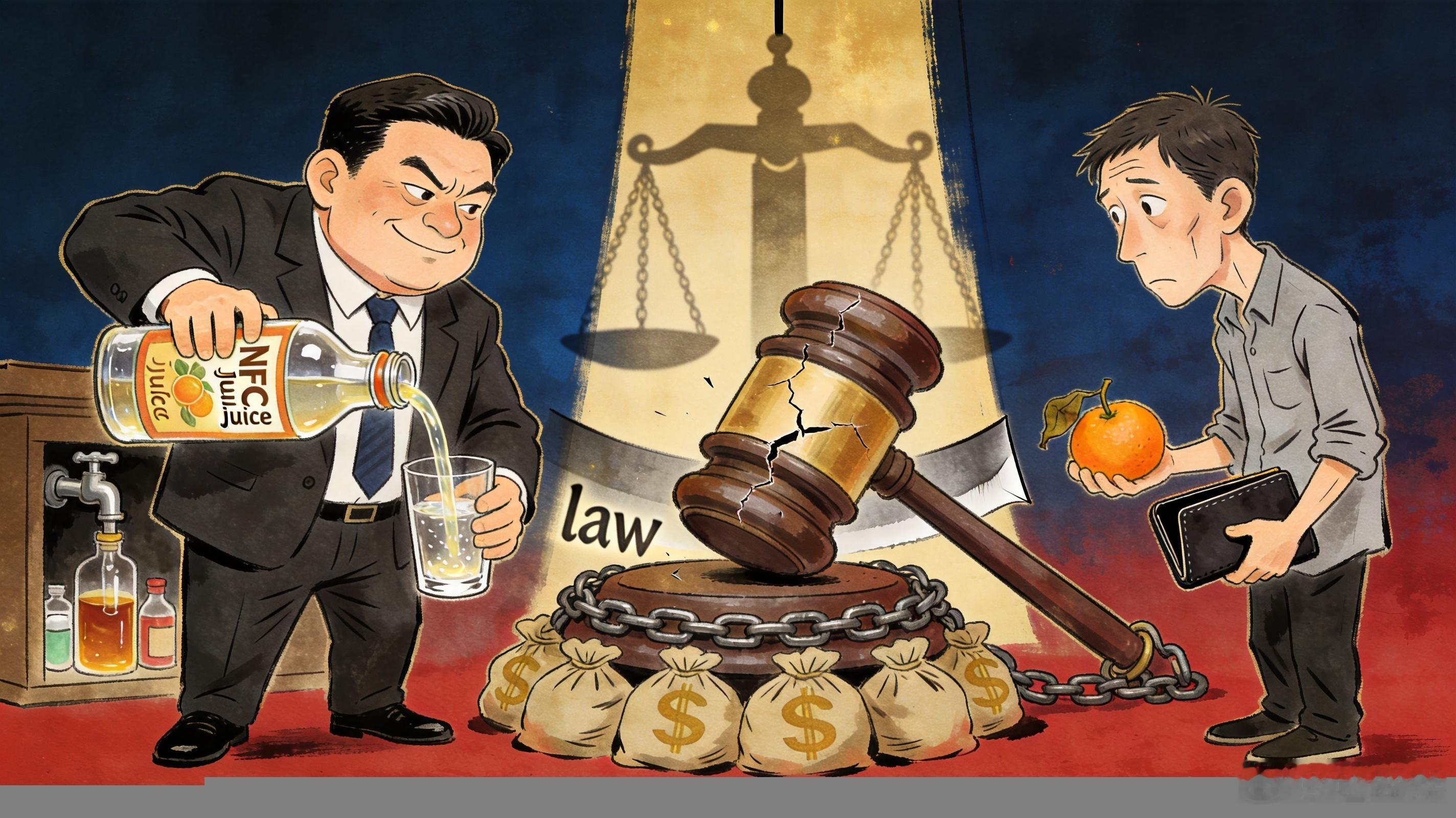 官方通报NFC果汁勾兑事件：舌尖上的诚信去哪儿了官方通报NFC果汁勾兑事件，涉案