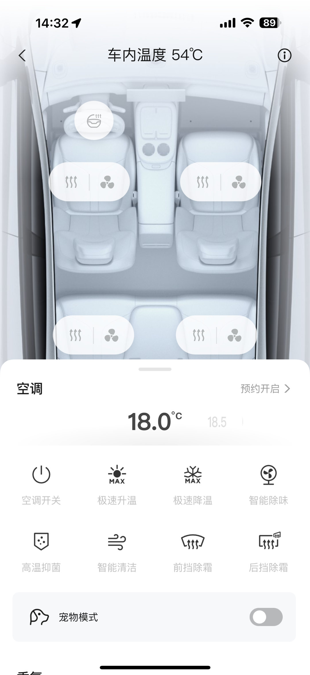 问一下，你的车能用手机开空调吗？我觉得这是现在最最最有用的一项功能，没这个功能真