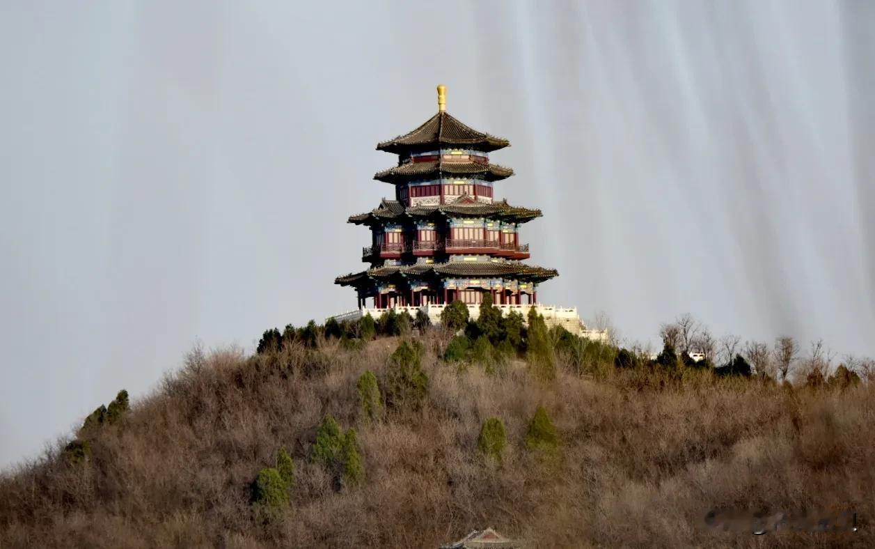 你在淄博的最高处看过城市景色吗现在天晴环境好的时候，在萌山的文昌阁或者当地人称之