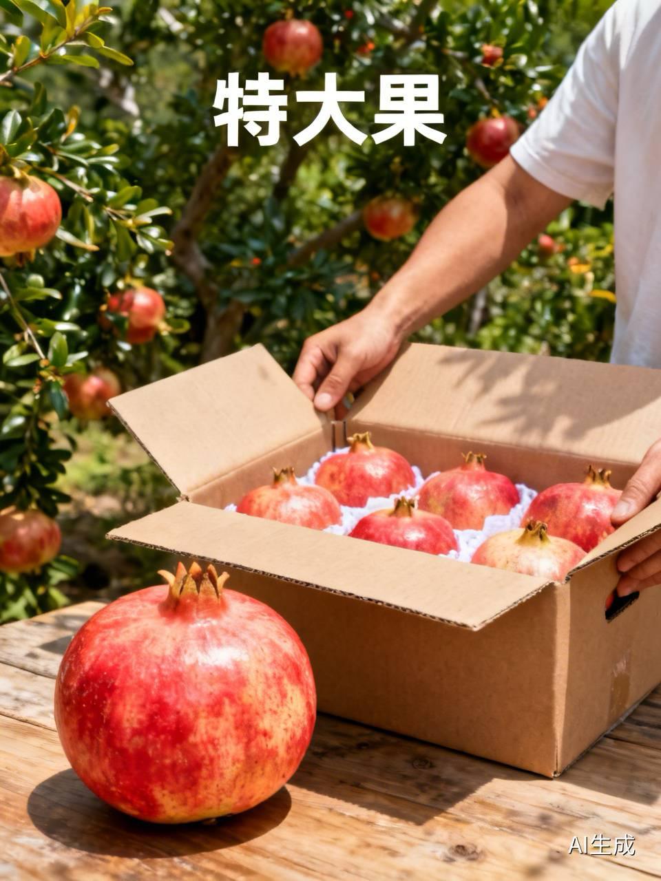 网购石榴，收到“特大果”我反而犯愁了

前两天在网上买了份石榴，大果，五六块钱一