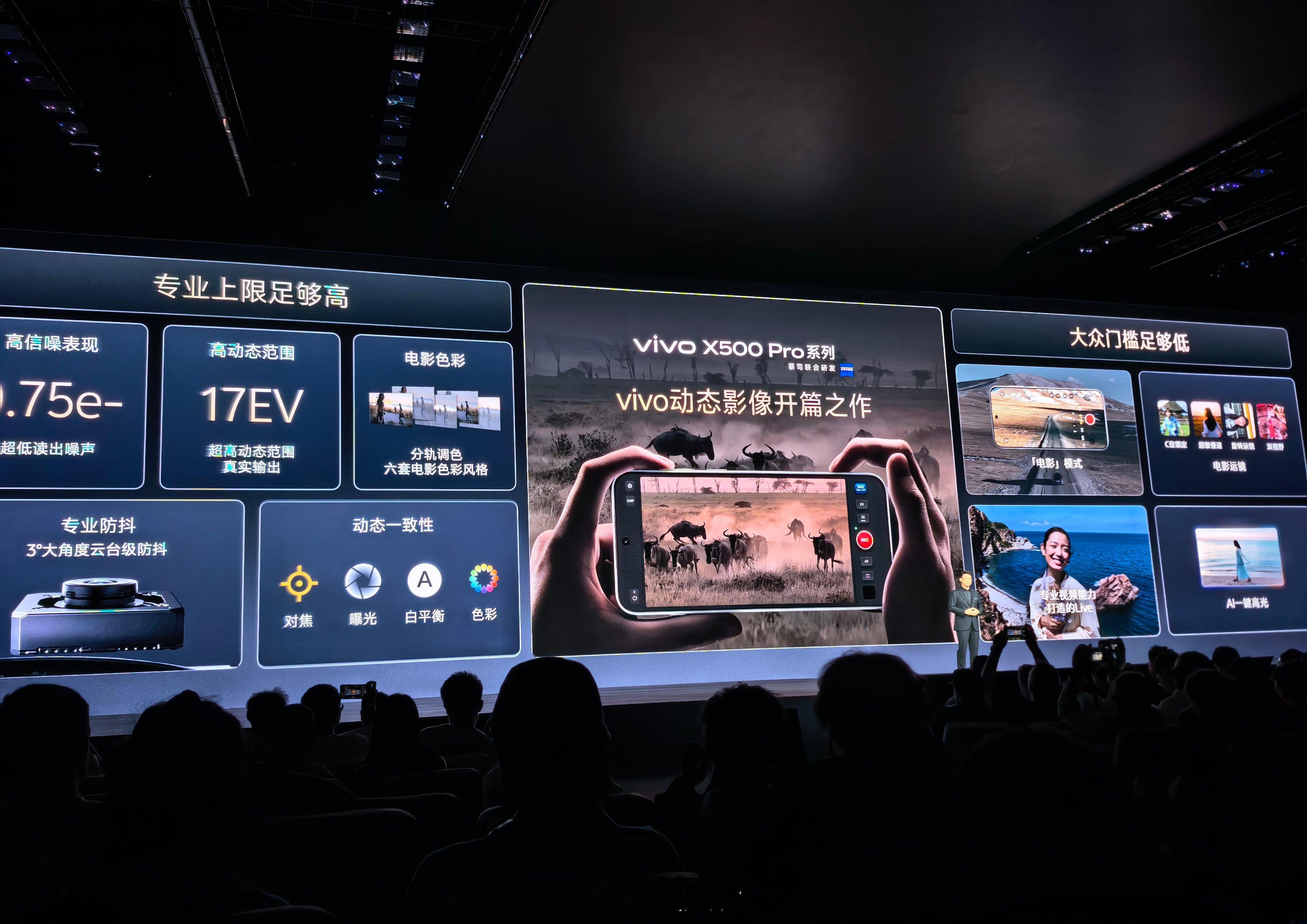 灭霸500vivo X500系列价格公布⬇️：vivo 500标准版：5499元