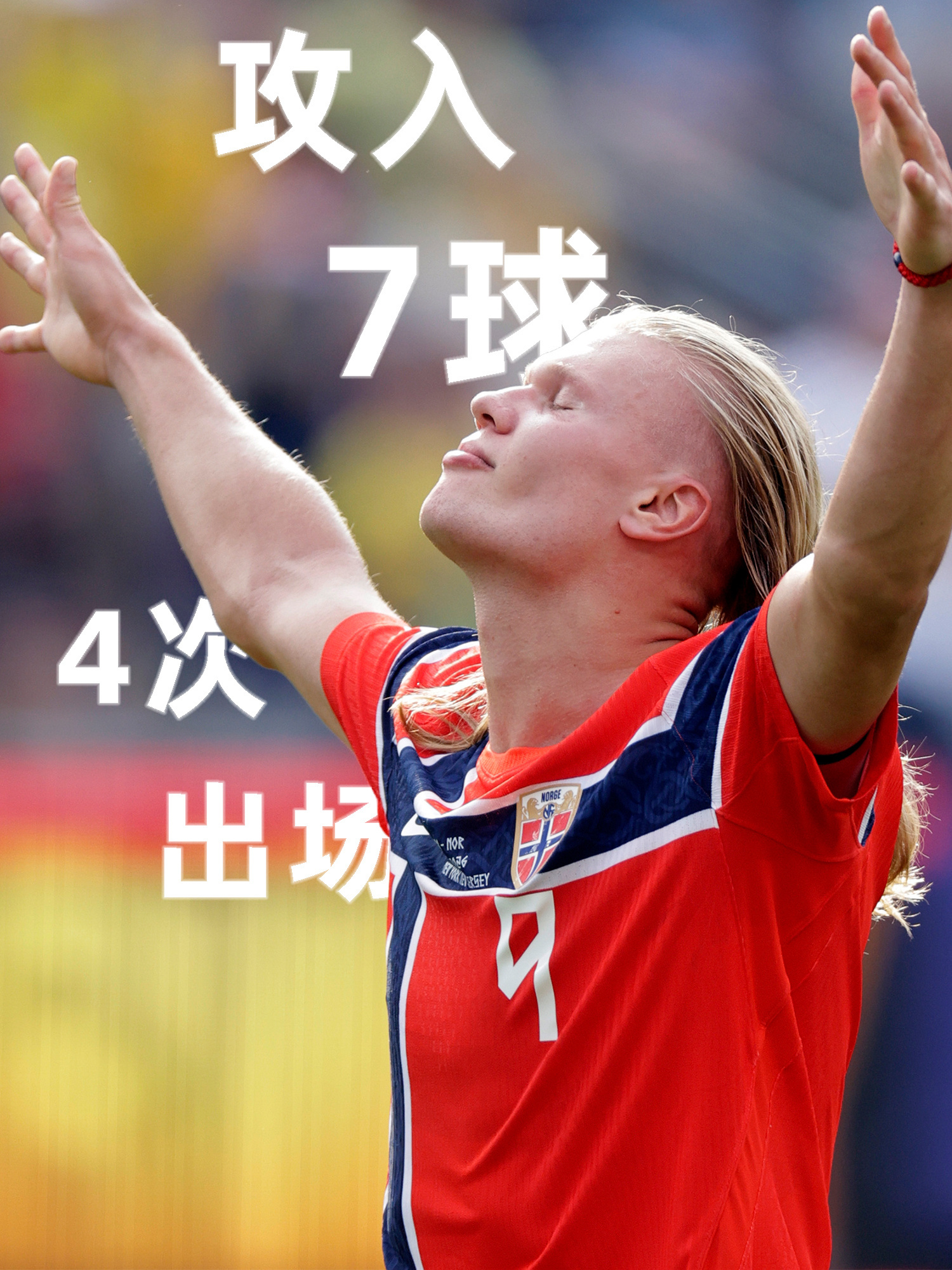 哈兰德哈兰德4场7球，带队梅开二度淘汰五星巴西，比姆巴佩的终结能力更强，挪威🇳