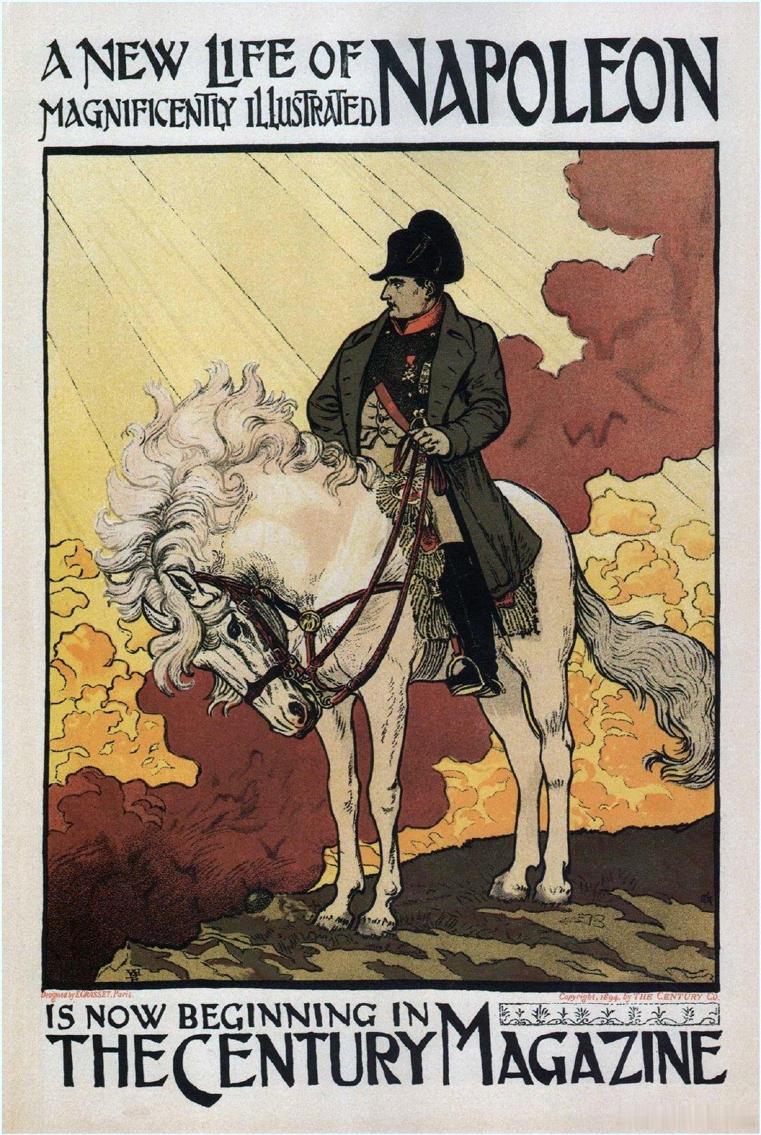 历史知识 瑞士艺术家Eugène Grasset（1845-1917）1894年
