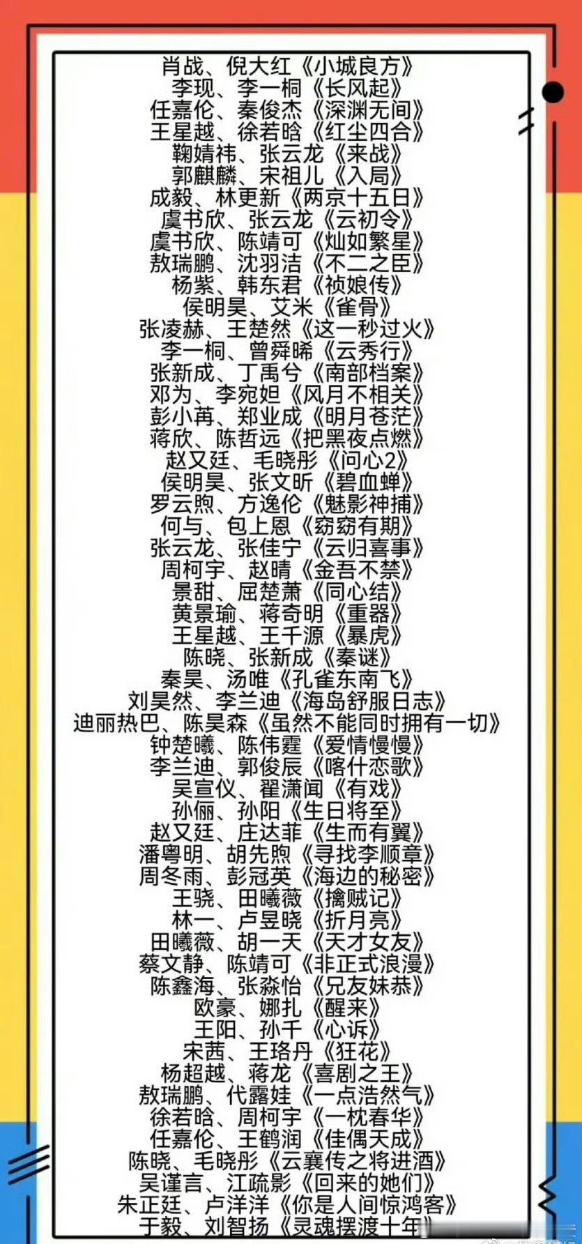 4.20爱奇艺世界大会 好多剧集物料 你想看哪部？ 