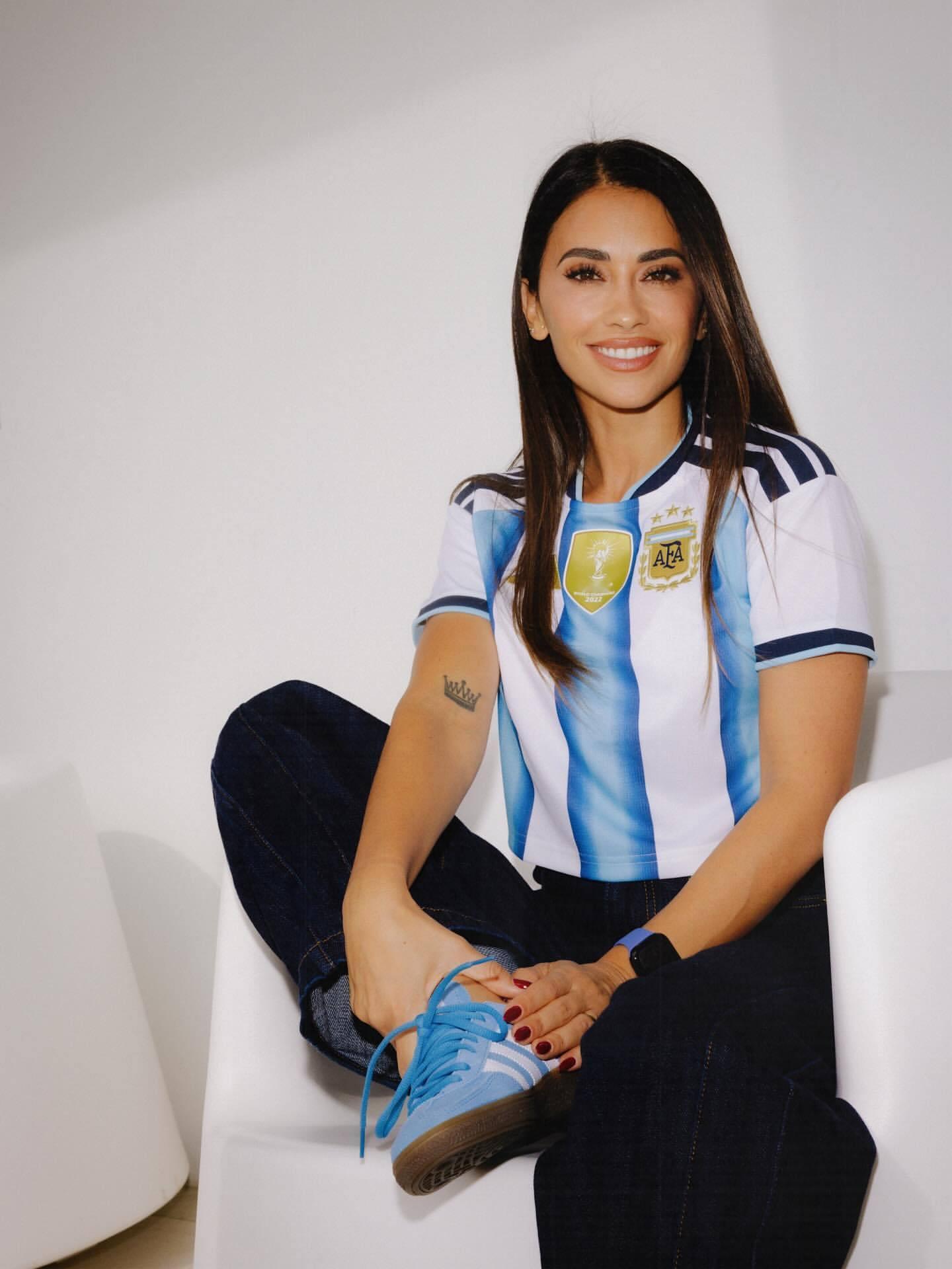 安妞更新ins｜无需多言，这身装扮绝对吸睛🇦🇷🔥梅西