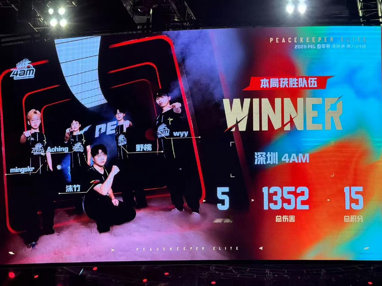 4AM季后赛吃鸡 想当年4am也是传奇战队 ​​​