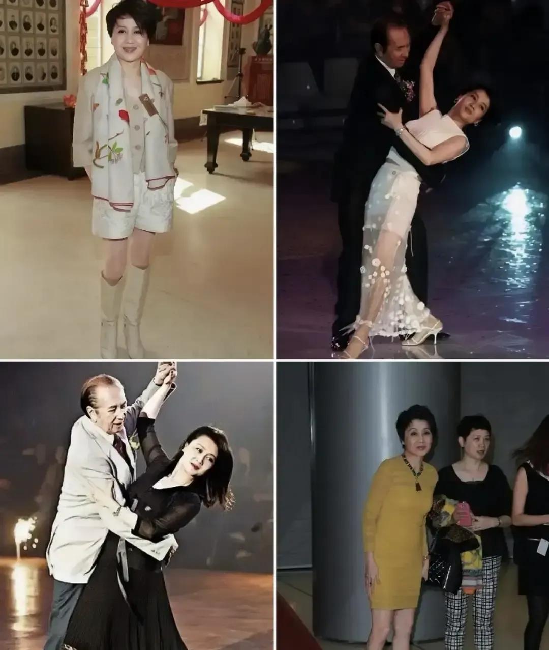 梁安琪在采访里说自己十三岁进文工团跳芭蕾，脚尖磨出血也咬牙练，后来去澳门演出，台