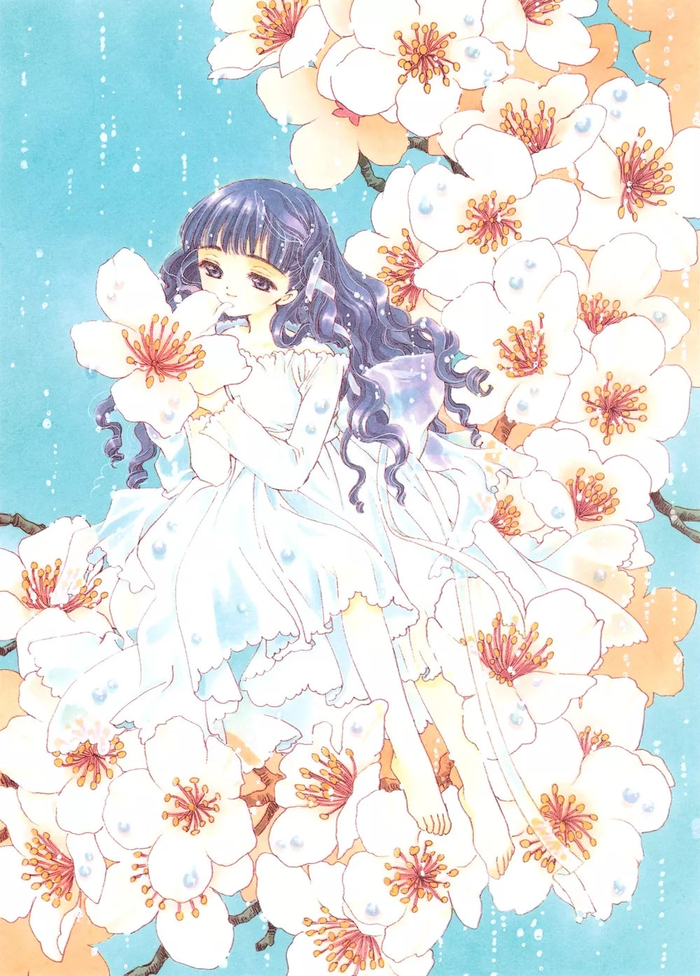 祝 #魔卡少女樱# 大道寺知世9月3日生日快乐[蛋糕]知世老婆的原画美的太超前了