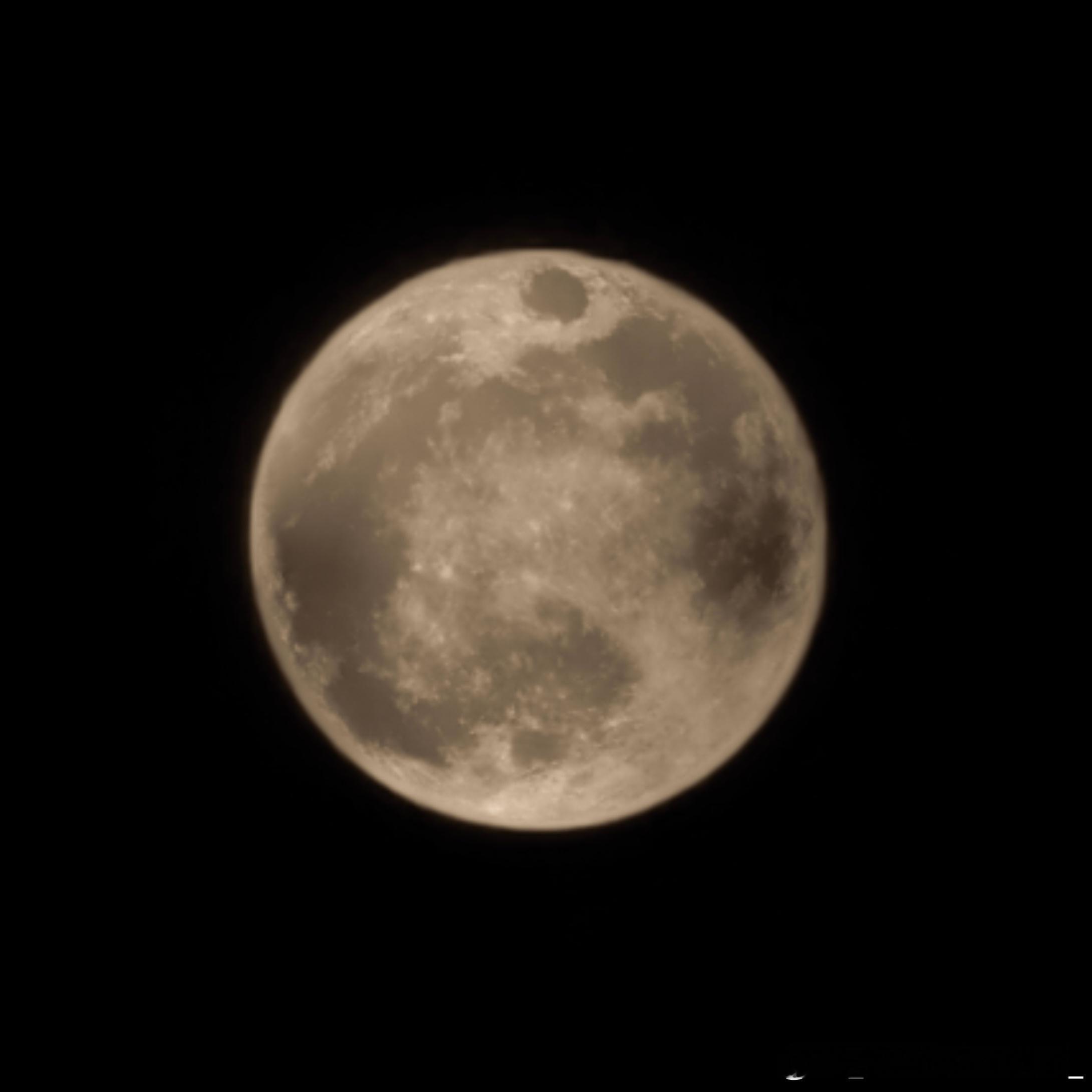 超级月亮又大又圆又亮 