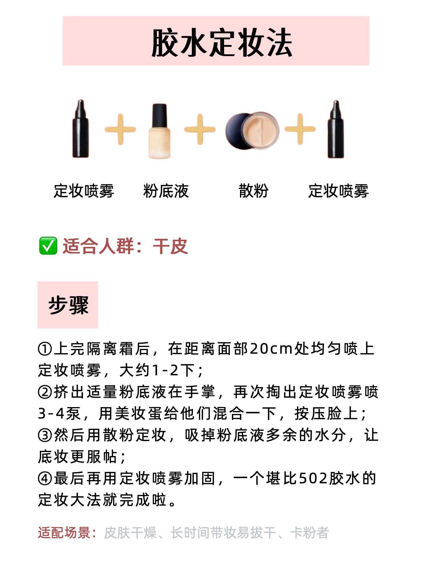 四种不同肤质定妆公式 超会买指南 618时髦开局