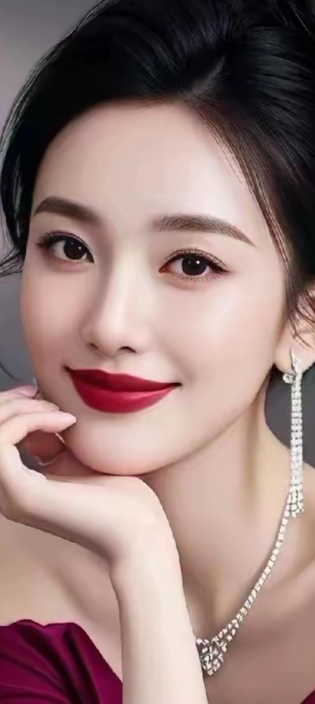 优雅红唇，闪耀珠宝，气质满分！💄✨💎