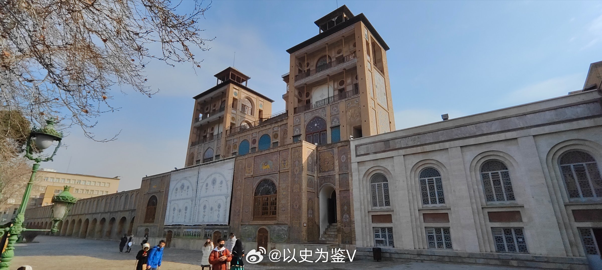 伊朗世界遗产在美以空袭中受损伊朗世界遗产玫瑰宫在空袭中受损 看到这个新闻，我想起